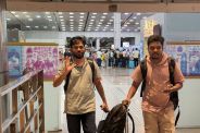 abhijit dipke arrives in Jaipur for cockroach janta party protest.