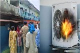 AC Compressor Blast in raigarh, raigarh news,