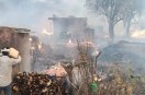 तेज हवा से आग ने लिया विकराल रूप