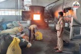 amroha police destroys drugs worth rs 15 5 crore