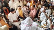 bjp mla anand mishra faces villagers anger