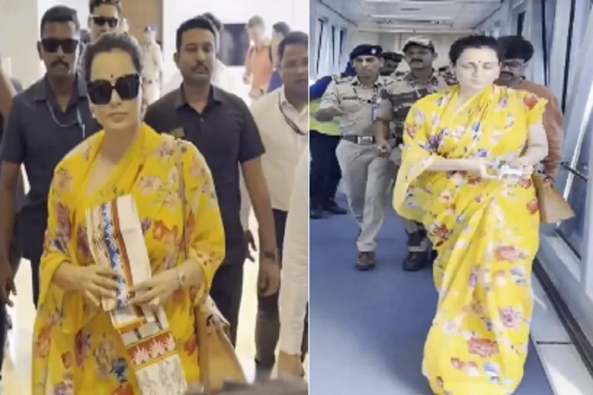 Kangana Ranaut in Raipur