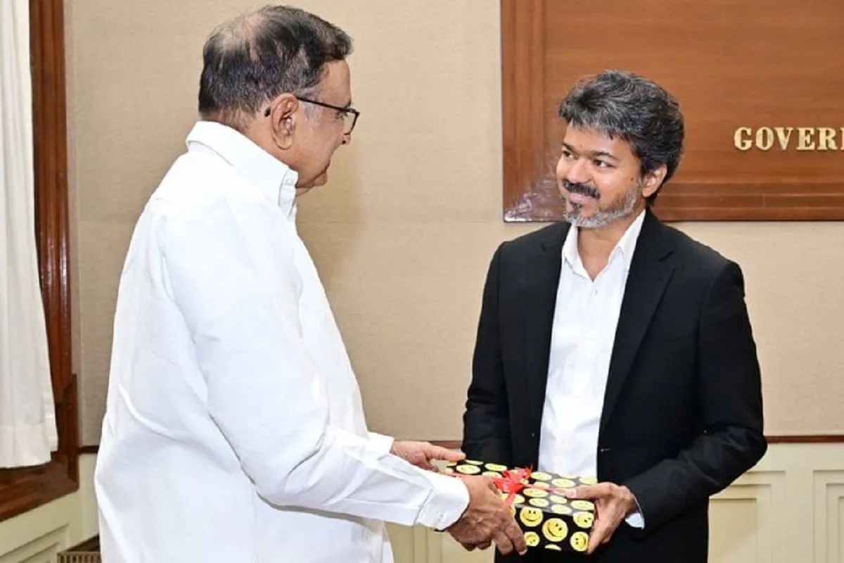 Chidambaram meets CM Vijay