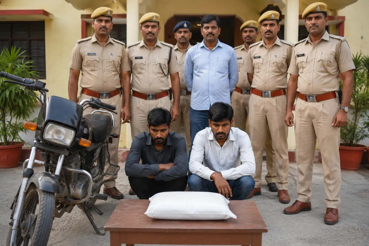chittorgarh police action