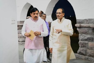 Narottam Mishra and Shivraj Singh met with the CM separately