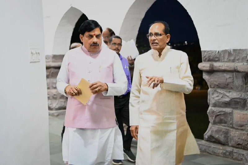 Narottam Mishra and Shivraj Singh met with the CM separately