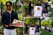 cockroach janta party t shirt mask