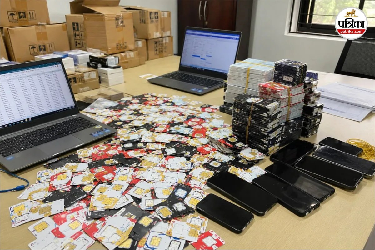 ED raids on Rajasthan SIM card fraud syndicate. Photo AI