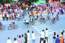 खरनाल मेले के दौरान अब तांगा दौड़ की जगह साइकिल रेस होने लगी है