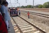 CRS special train runs on Phulwari-Devendranagar rail section under Lalitpur-Singrauli rail project