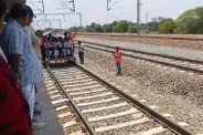 CRS special train runs on Phulwari-Devendranagar rail section under Lalitpur-Singrauli rail project