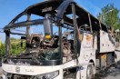 Drone attack on bus
