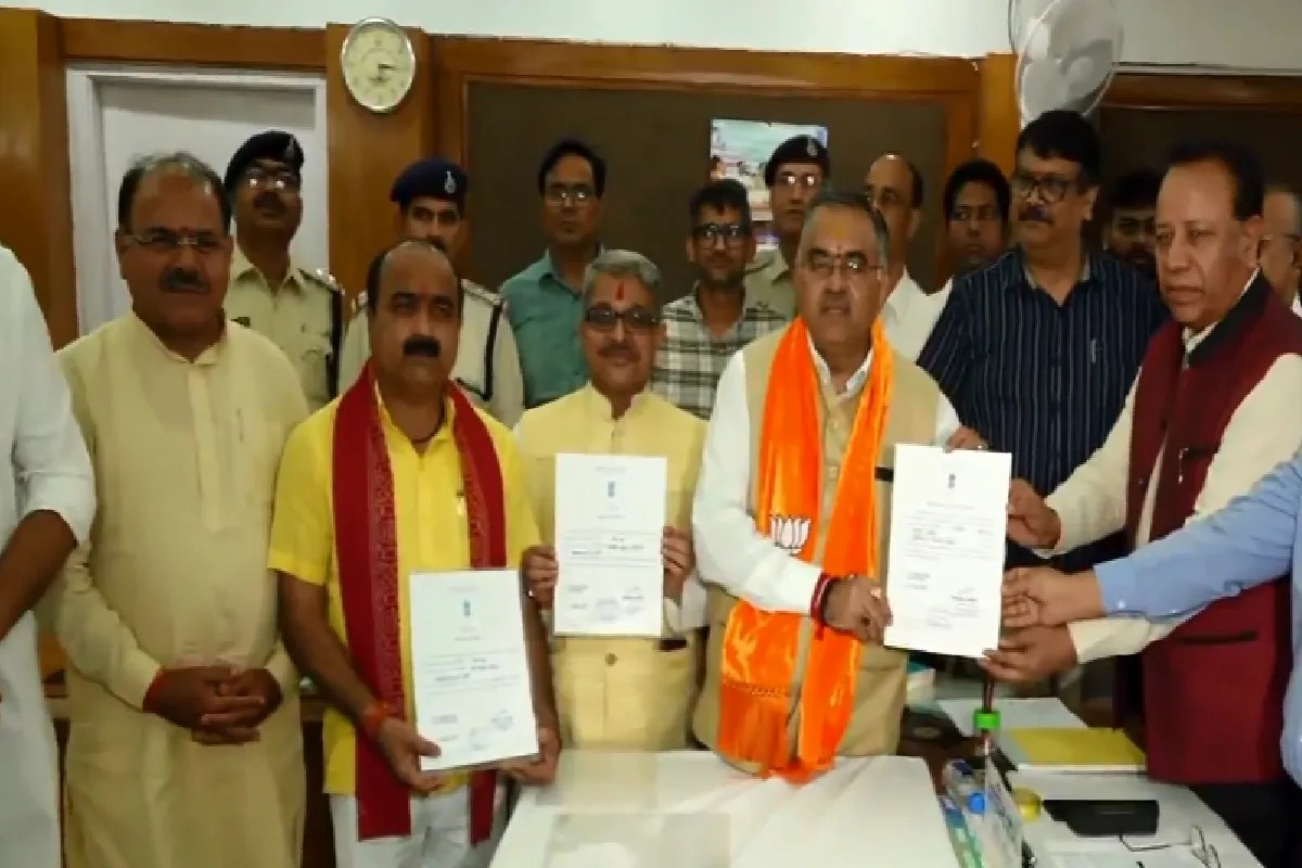 Rajya Sabha Elections 2026 BJP Wins All Three seats Unopposed