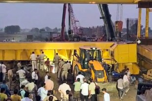 faridabad crane accident