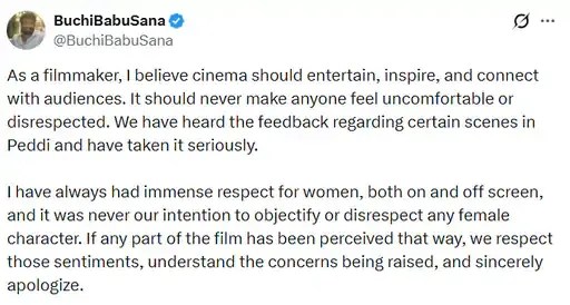 Ram Charan intervened on Peddi movie set controversy
