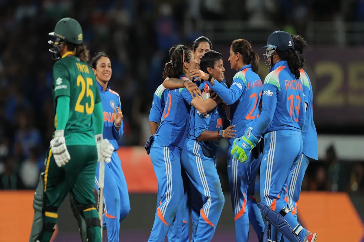 South Africa vs India playing 11
