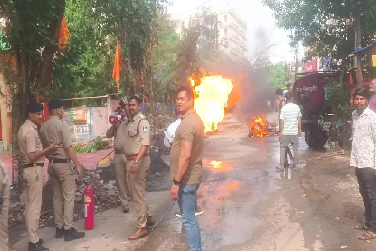 indore gas pipeline blast