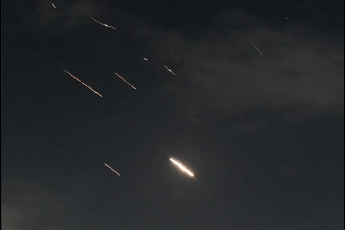 Iran launches missiles and drones