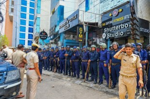 Jaipur JDA remove remaining encroachments Nandpuri Gator area today Internet shut down