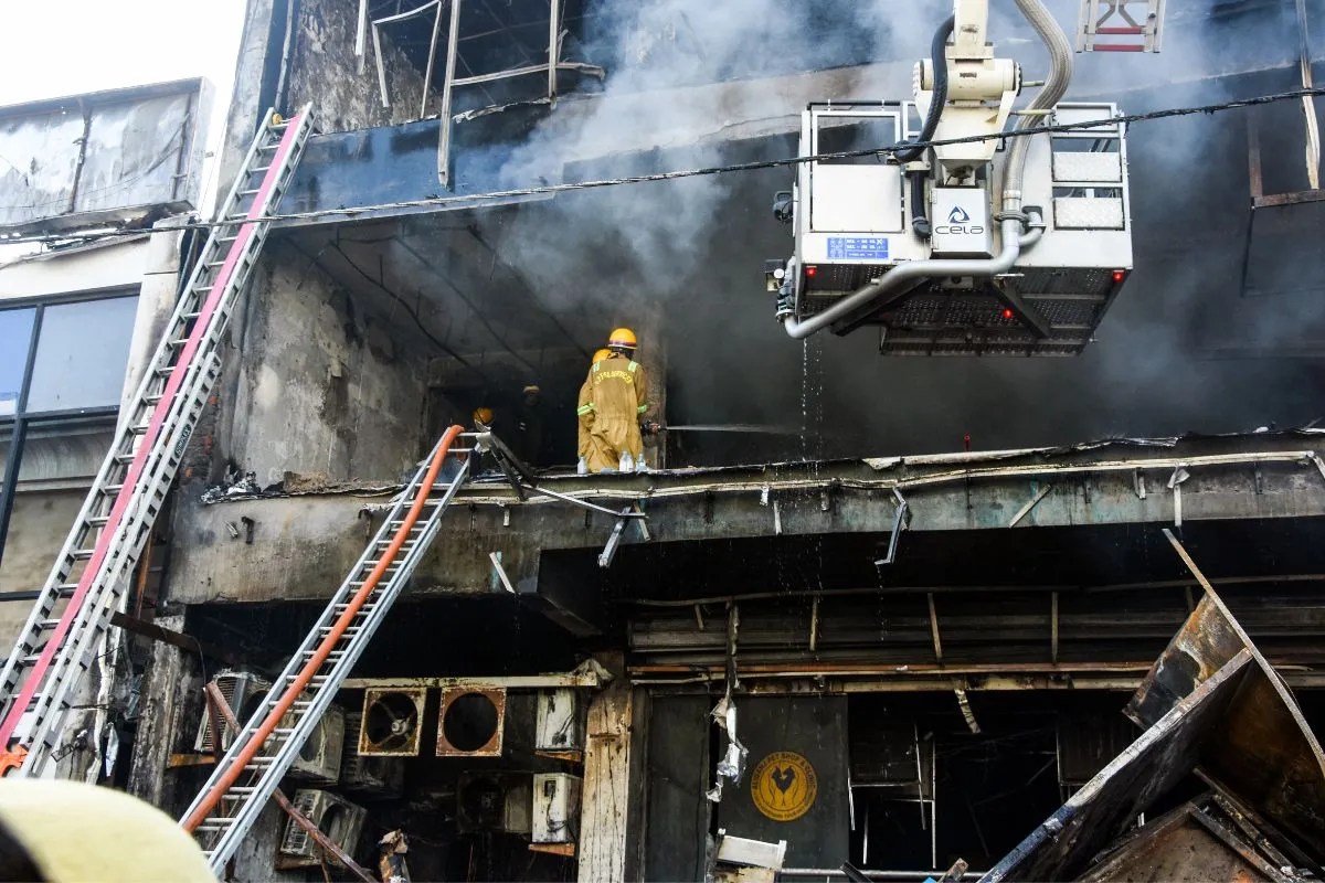 Lucknow Fire Incident