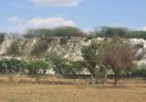 मकराना क्षेत्र में लगे मार्बल वेस्ट के लगे ढेर।
