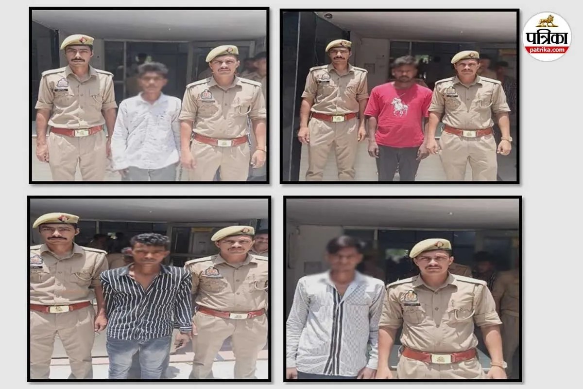 moradabad charas smugglers arrested majhola police