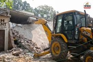 moradabad haridwar highway mazar demolition drive
