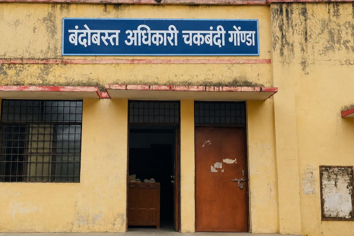 चकबंदी अधिकारी कार्यालय- गोंडा (सोर्स- पत्रिका)