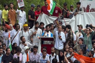 Cockroach Janata Party Protest