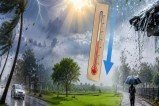 UP में मौसम का बड़ा अलर्ट: कई जिलों में आंधी, बारिश और बिजली गिरने की चेतावनी, प्रशासन ने जारी की एडवाइजरी (फोटो सोर्स : भाषा संवाद WhatsApp News Group)