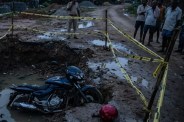 Faridabad Manjhawali Bridge accident