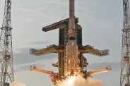 Pakistan surveillance satellite in space.