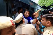 MP Congress MLAs arrested in Delhi Rashtrapati Bhavan Meenakshi Natarajan nomination Rajya Sabha Elections