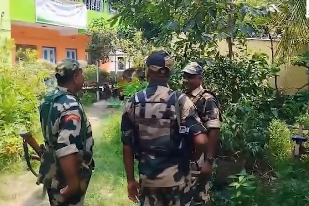 Security forces deployed outside NCPI office