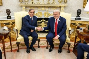 Shahbaz Sharif and Trump