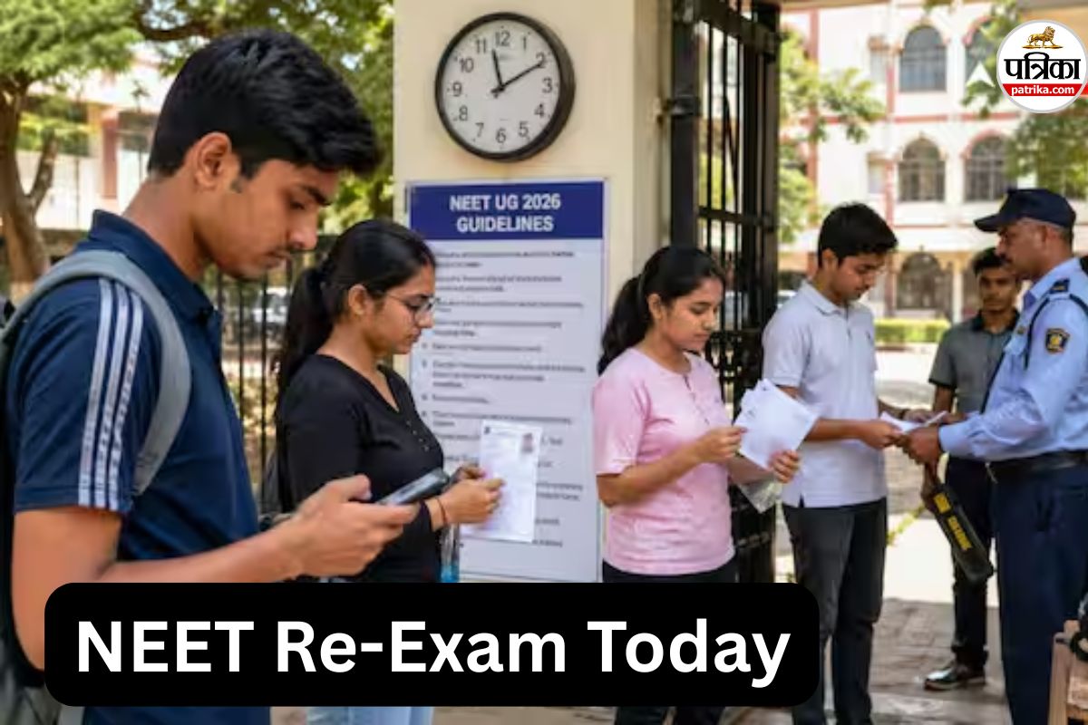NEET Re-Exam Today