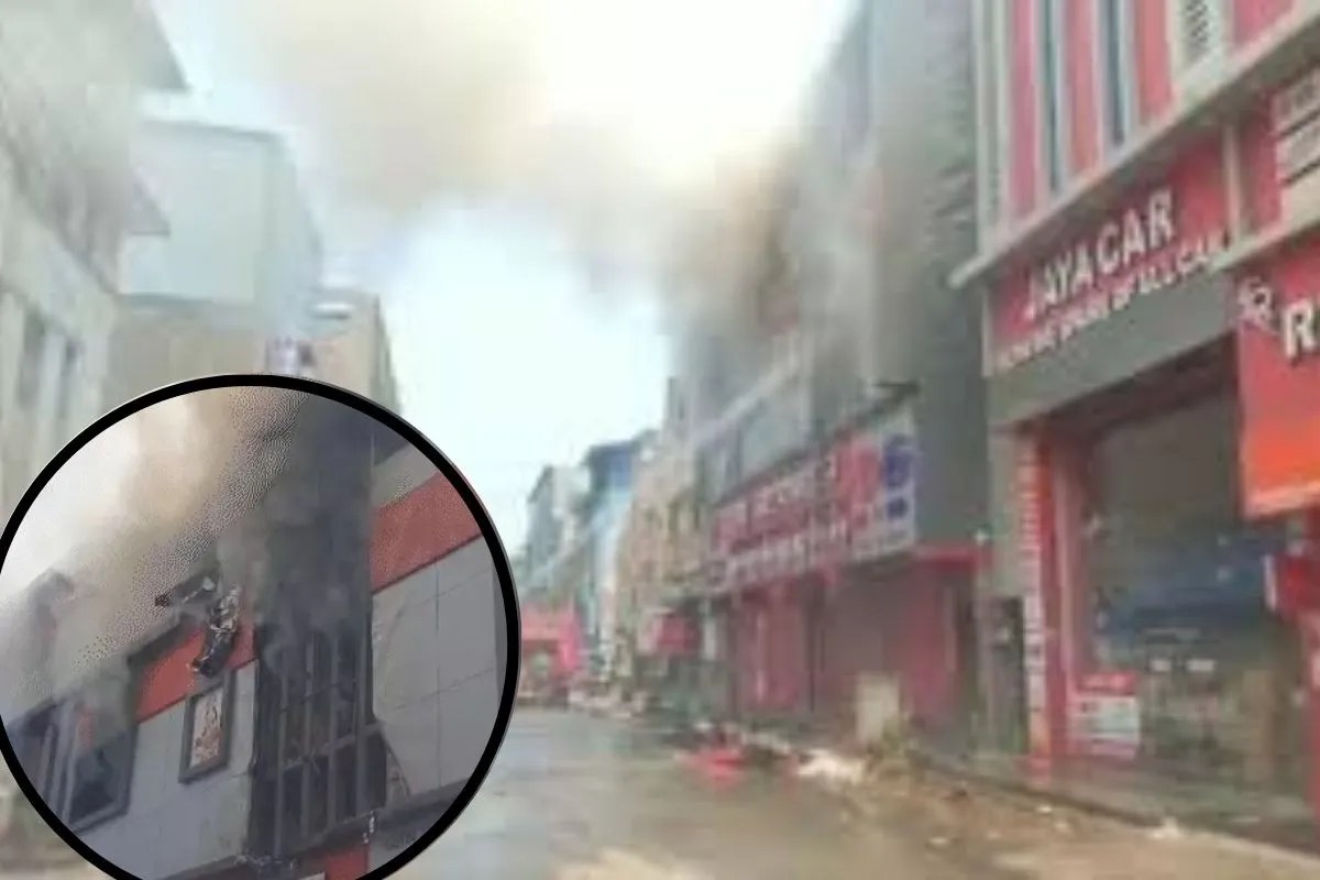 MG Road Fire Incident