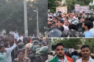 neet paper leak protest