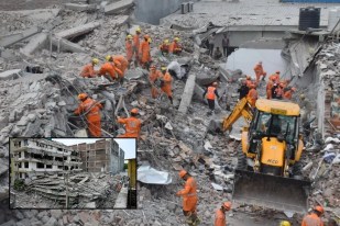 Delhi Saket Building Collapse