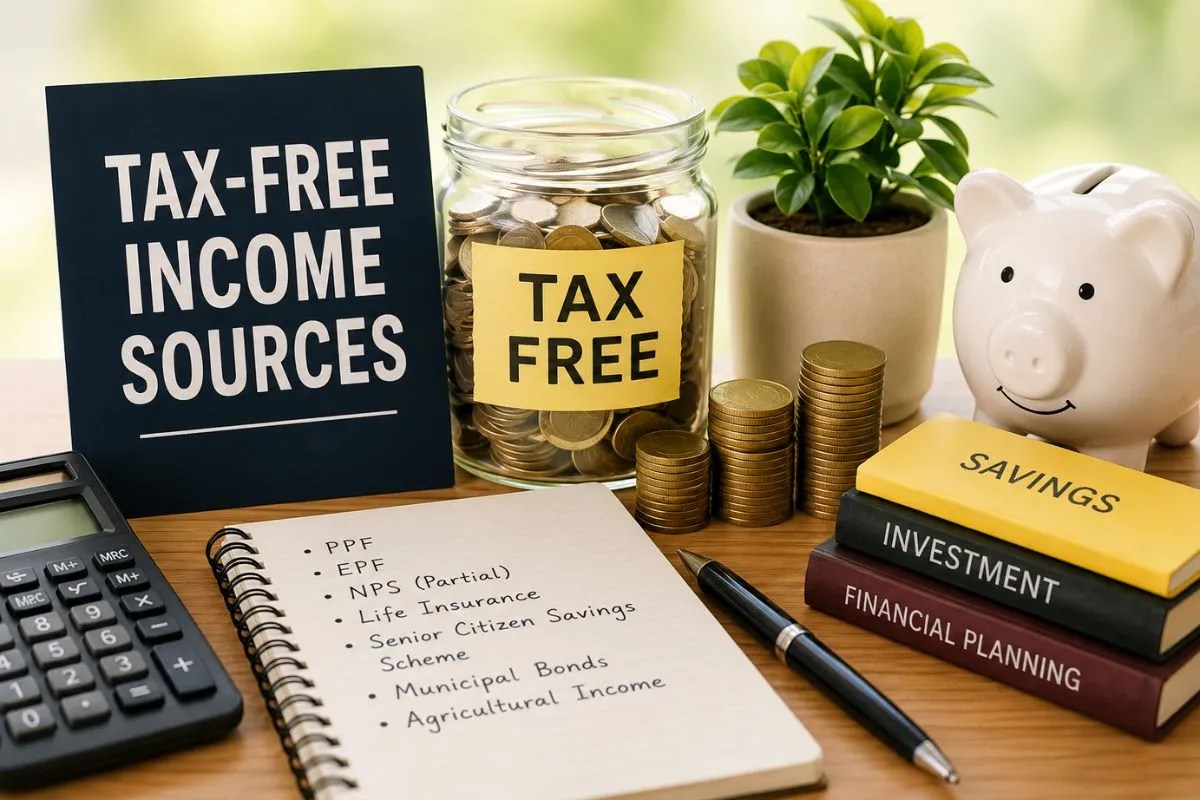 tax free income sources in india