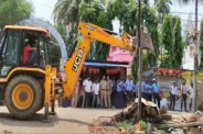 TMC office demolished