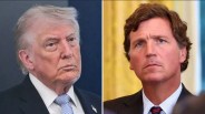 Donald Trump and Tucker Carlson