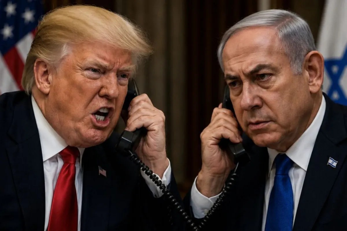 Donald Trump warns Benjamin Netanyahu