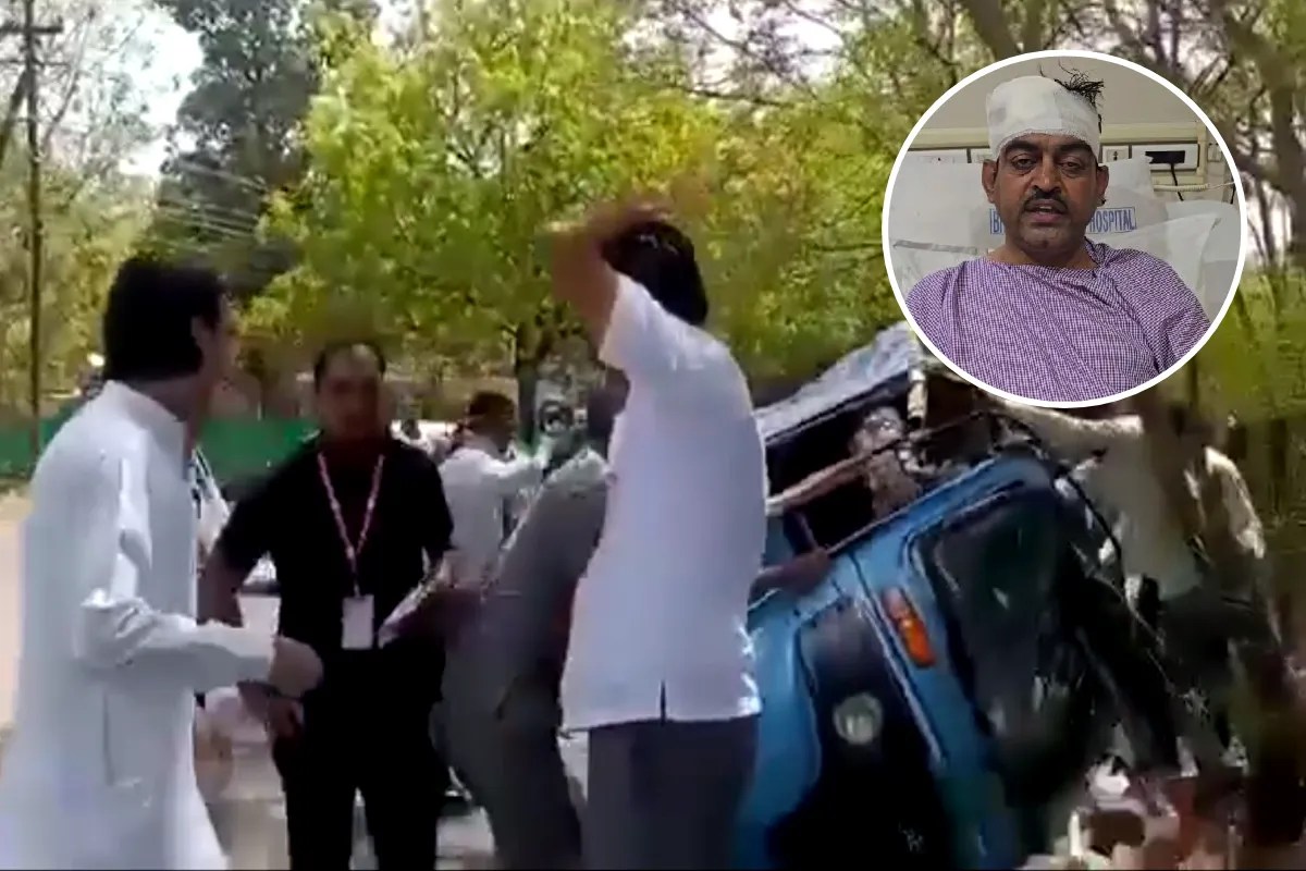 MLA Vipin Jain Accident
