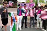 Indian Flag Insult In America