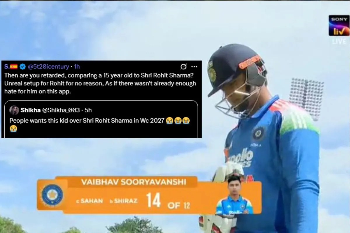 Vaibhav Suryavanshi, Rohit Sharma, Vaibhav Suryavanshi Trolled, India A vs Sri Lanka A 2026
