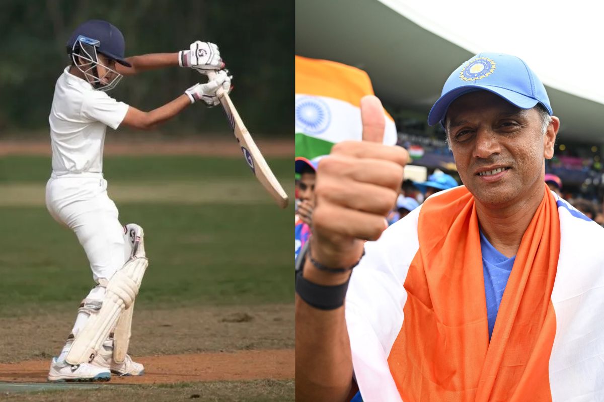 Rahul Dravid son Anvay Dravid, India U19 squad vs Sri Lanka, Anvay Dravid stats