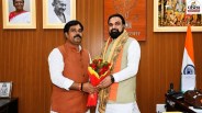 जदयू नेता धीरज सीएम सम्राट चौधरी के साथ