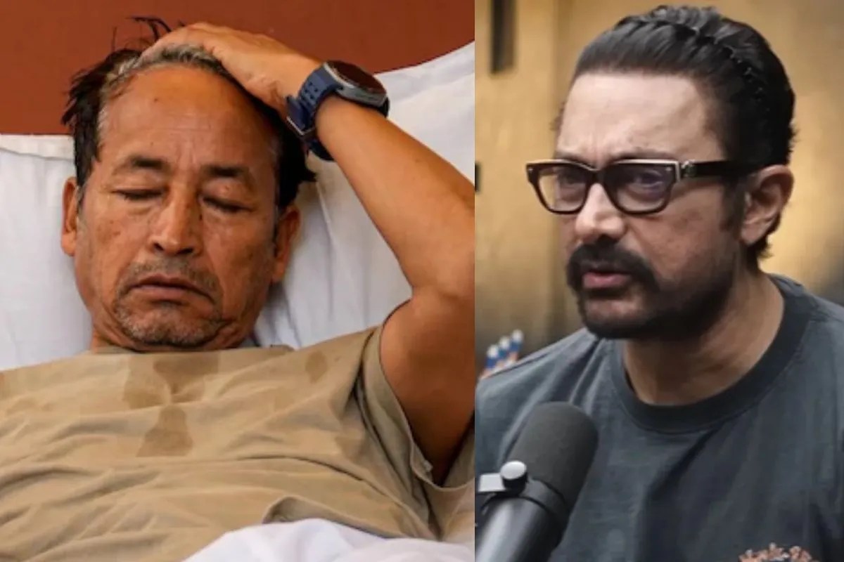 Aamir Khan break silence on Sonam Wangchuk hunger strike and 3 idiots character phunsukh wangdu connection
