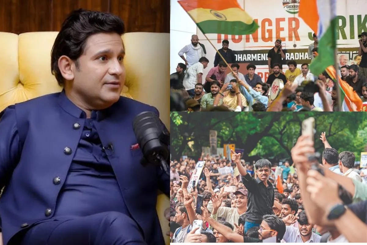 Manoj Muntashir On NEET paper leak protest said i do not support Deshdrohi Slams CJP